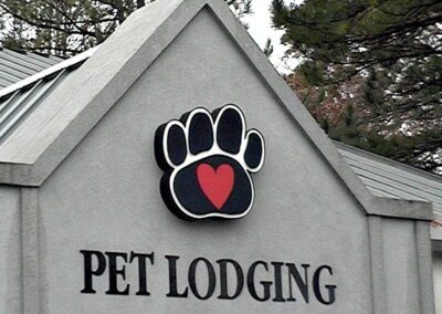 Pet Lodging exterior sign